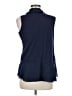 LOGO Blue Sleeveless Blouse Size M - photo 2