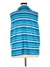 Muk Luks Stripes Blue Sleeveless Blouse Size 3X - photo 2