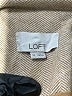 Ann Taylor LOFT 100% Polyester Tan Blazer Size 14 - photo 6