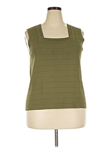 Cable & Gauge Sleeveless Top (view 1)