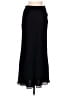 ICE 100% Polyester Solid Black Casual Skirt Size M - photo 1
