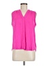 Vince Camuto 100% Polyester Pink Sleeveless Blouse Size M - photo 1