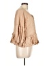 American Eagle Outfitters Tan 3/4 Sleeve Blouse Size L - photo 4