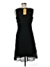 Evan Picone 100% Polyester Solid Black Cocktail Dress Size 8 - photo 2