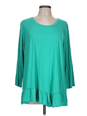 LOGO by Lori Goldstein 3/4 Sleeve T-Shirt (view 1)