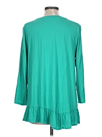 LOGO by Lori Goldstein 3/4 Sleeve T-Shirt (view 2)