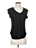 Maje 100% Linen Black Short Sleeve Top Size Sm (1) - photo 1