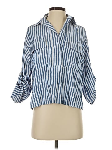 Max Studio 3/4 Sleeve Blouse (view 1)