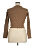 Elodie Brown Long Sleeve Blouse Size XL - photo 2