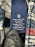 Generra Plaid Blue Cargo Shorts Size 8 - photo 4
