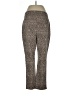 Chico's Animal Print Brown Casual Pants Size L - photo 2