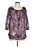 Alfani 100% Polyester Purple 3/4 Sleeve Blouse Size 12 - photo 1