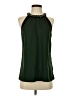 MICHAEL Michael Kors 100% Polyester Green Sleeveless Blouse Size S - photo 1