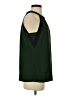 MICHAEL Michael Kors 100% Polyester Green Sleeveless Blouse Size S - photo 4