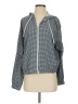 Gap Fit Checkered-gingham Silver Gray Jacket Size S (tall) - photo 1