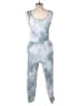Hippie Rose Tie-dye Blue Jumpsuit Size L - photo 2