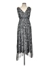 Style&Co 100% Nylon Paisley Silver Cocktail Dress Size L - photo 1