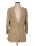 August Silk Tan Cardigan Size L - photo 1