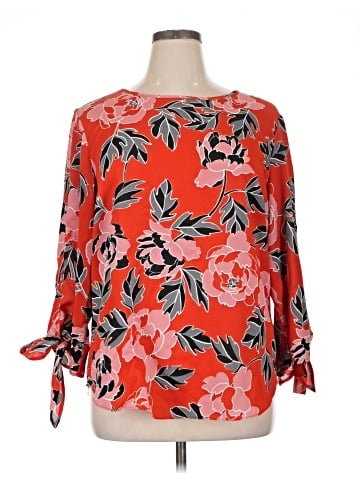Chelsea & Theodore 3/4 Sleeve Blouse (view 1)
