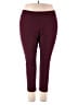 Karen Kane Solid Burgundy Active Pants Size 20W - photo 1