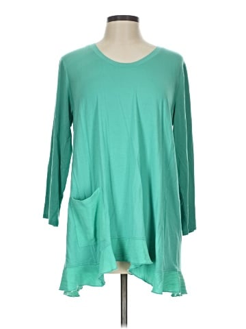LOGO by Lori Goldstein 3/4 Sleeve T-Shirt (view 1)
