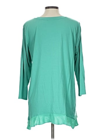 LOGO by Lori Goldstein 3/4 Sleeve T-Shirt (view 2)