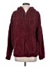 Roxy 100% Polyester Burgundy Zip Up Hoodie Size S - photo 1