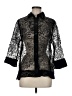 Ruby Rd. Black 3/4 Sleeve Blouse Size 8 - photo 1