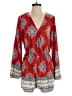Chelsea & Violet 100% Polyester Red Romper Size M - photo 1