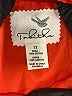 Tabitha 100% Cotton Color Block Orange Cocktail Dress Size 12 - photo 7