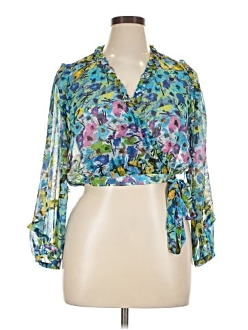 Zara 3/4 Sleeve Blouse (view 1)
