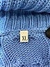 Unbranded 100% Cotton Blue Turtleneck Sweater Size XL - photo 7