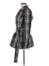 Sharon Young 100% Polyester Plaid Gray Jacket Size 8 - photo 5