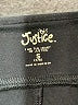 Justice 100% Polyester Solid Black Active Pants Size 7 - 8 - photo 3