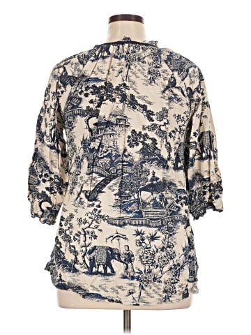Weekend Suzanne Betro 3/4 Sleeve Blouse (view 2)