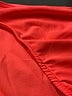 Lyaner Solid Pink Orange Swimsuit Bottoms Size L - photo 3