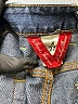 Lucky Brand Hearts Blue Jeans Size 27 waist - photo 7
