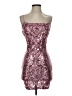 B. Darlin Burgundy Cocktail Dress Size 0 - photo 1