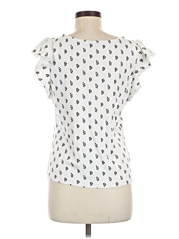 Ann Taylor Short Sleeve Blouse (view 2)