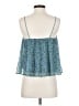 MNG Blue Sleeveless Blouse Size XXS - photo 2