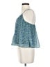MNG Blue Sleeveless Blouse Size XXS - photo 5