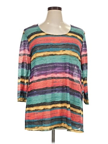 Harve Benard 3/4 Sleeve Top (view 1)