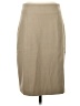 Ann Taylor Solid Tan Formal Skirt Size 4 Petite - photo 1