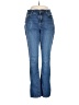 L.L.Bean Hearts Blue Jeans Size 6 - photo 1