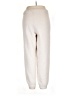H&M 100% Polyester Ivory Sweatpants Size L - photo 2