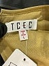 TCEC 100% Polyester Metallic Gold Short Sleeve Blouse Size L - photo 7