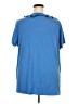Lands' End Blue Short Sleeve Blouse Size 3X - photo 2