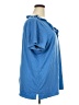 Lands' End Blue Short Sleeve Blouse Size 3X - photo 4