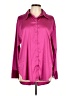 Open Edit Pink Long Sleeve Blouse Size L - photo 1