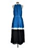 Ann Taylor 100% Polyester Blue Casual Dress Size 12 (tall) - photo 2